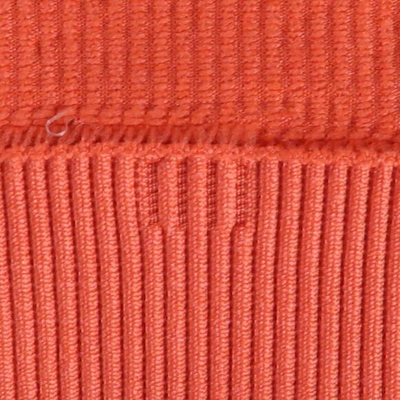 RIBBED ORANGE SPORTS BRA CROPPED TOP SIZE SMALL - Picture 6 of 6